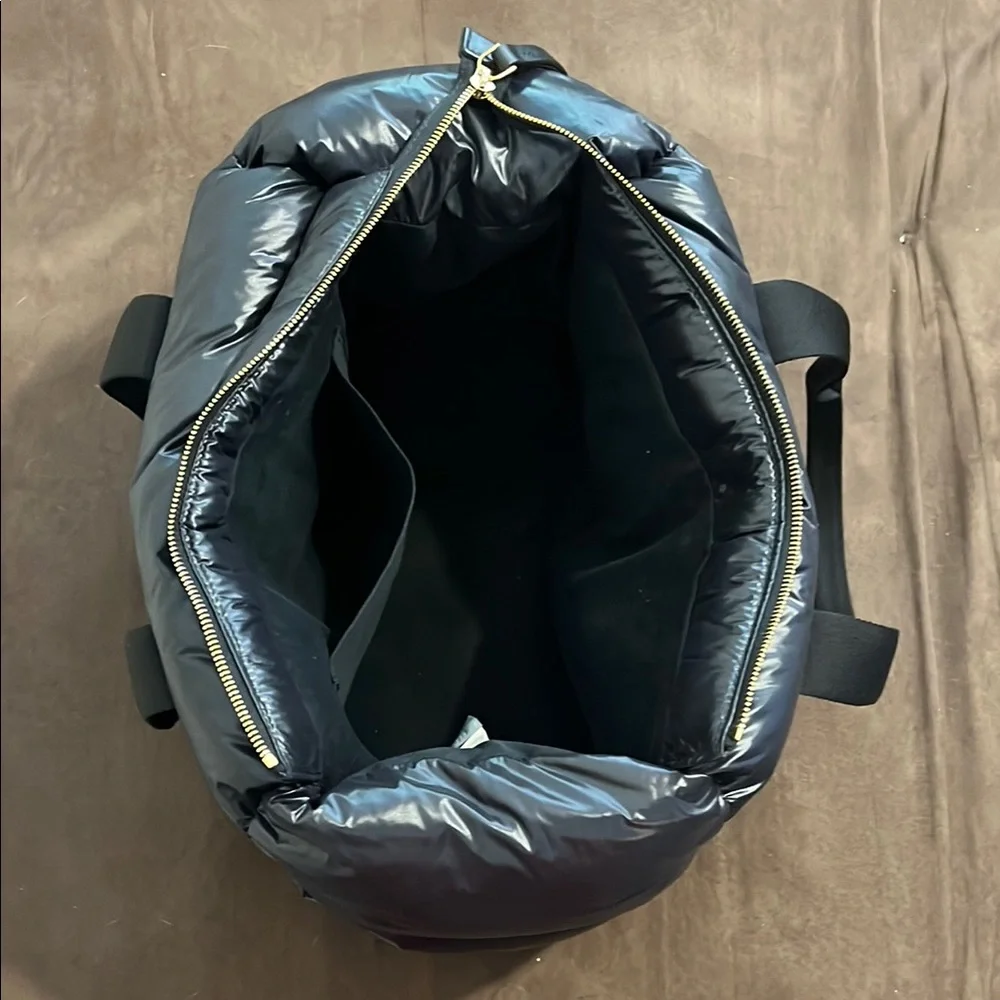 Moncler Black Quilted Laptop Bag - Picture 2 of 3